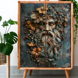 Papel De Seda Decoupage de Deus Grego
