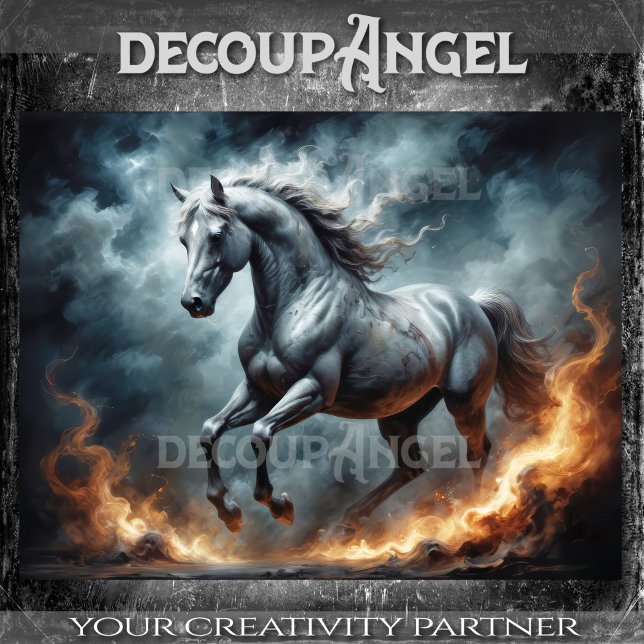 Papel De Seda Decoupage de Espírito Selvagem (Criador carregado)