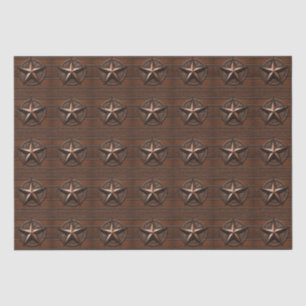 Papel De Seda Decoupage de Estrela Country de Casa de Fazenda Rú
