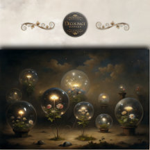 Decoupage de Flores de Órbulo Encantadas