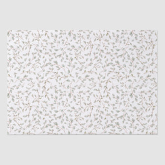 Papel De Seda Decoupage de Folhas de Galhos Botânicos Boho Vinta