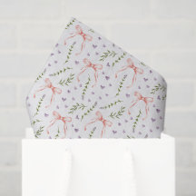 Decoupage de Laços Rosa