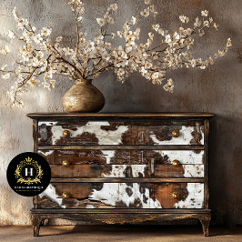 Papel De Seda Decoupage de Madeira russa do País Ocidental