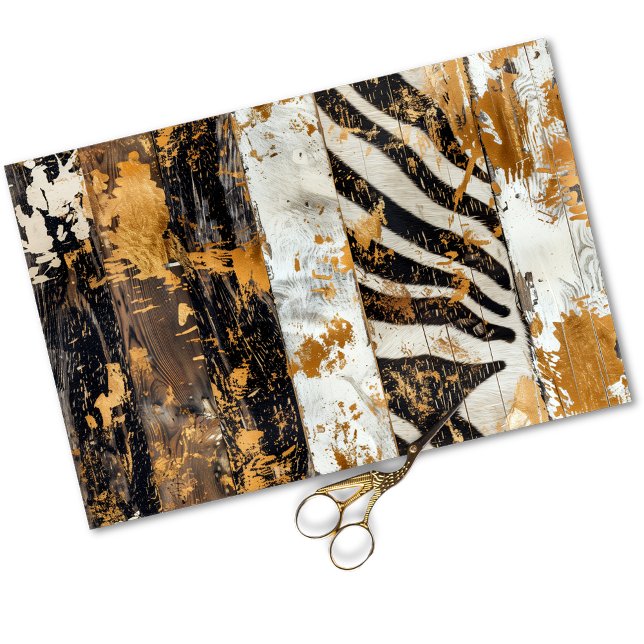 Papel De Seda Decoupage de Madeira russa do País Ocidental (Criador carregado)