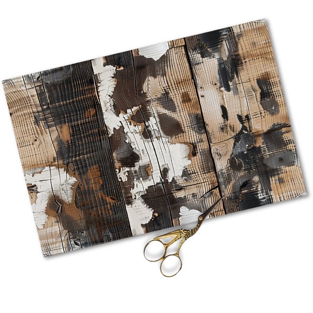 Papel De Seda Decoupage de Madeira russa do País Ocidental (Criador carregado)