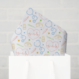 Papel De Seda Decoupage de Médico Enfermeira