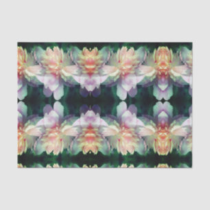 Papel De Seda Decoupage de Padrão de Abstrato de Flor de Peony R