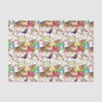 Decoupage de Seções de Vidro Pequenas Manchas