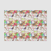 Decoupage de Seções de Vidro Pequenas Manchas