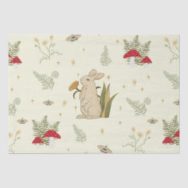 Papel De Seda Decoupage do Cerrado Botânico de Cottagecore