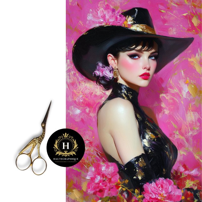 Papel De Seda Decoupage do Glam Rodeo da Meia-Noite (Criador carregado)