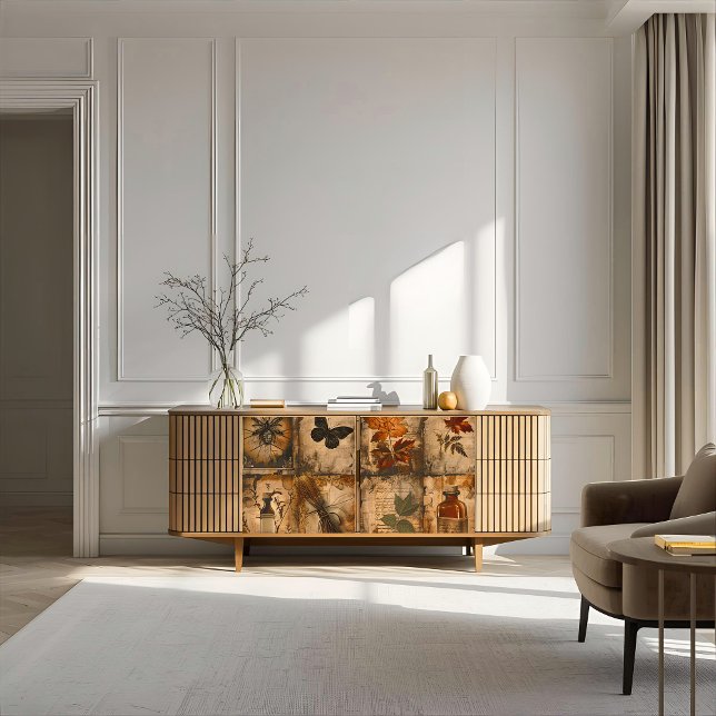 Papel De Seda Decoupage do Mapeamento de Ephemera da Sépsia Vito (Criador carregado)