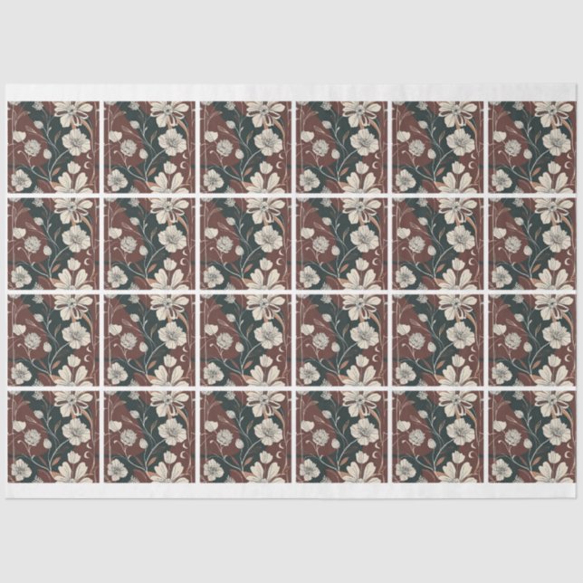 Papel De Seda Decoupage do Outono Blossomo (Frente )