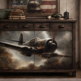 Papel De Seda Decoupage do Plano de Vintagem