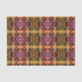 Papel De Seda Decoupage Dourada Púrpura Rosa  de Padrão Antiquad