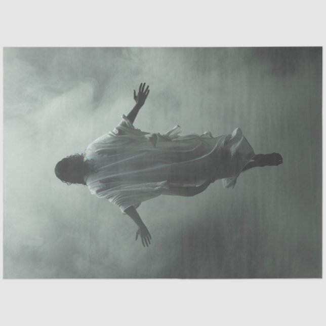 Papel De Seda Decoupage Ele É Páscoa Risen No Domingo (Frente )