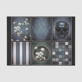 Papel De Seda Decoupage/Ephemera Sheet Vitnage Gothic Style 