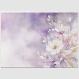 Papel De Seda Decoupage Floral 18b de Aquarela