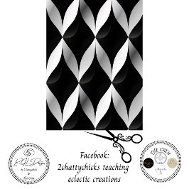 Papel De Seda Decoupage Geometric Black White Patterns Contrast 