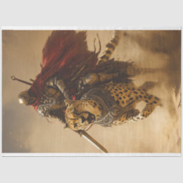 Papel De Seda Decoupage Knight e Cheetah Duo Hero