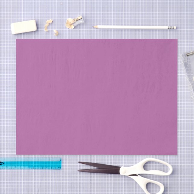 Papel De Seda Decoupage Lavanda Sólida (Arte )