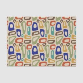 Papel De Seda Decoupage Moderna do meio século