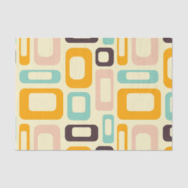 Papel De Seda Decoupage Moderna do meio século