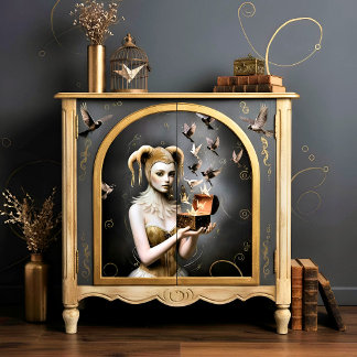 Papel De Seda Decoupage Mysterie Woman