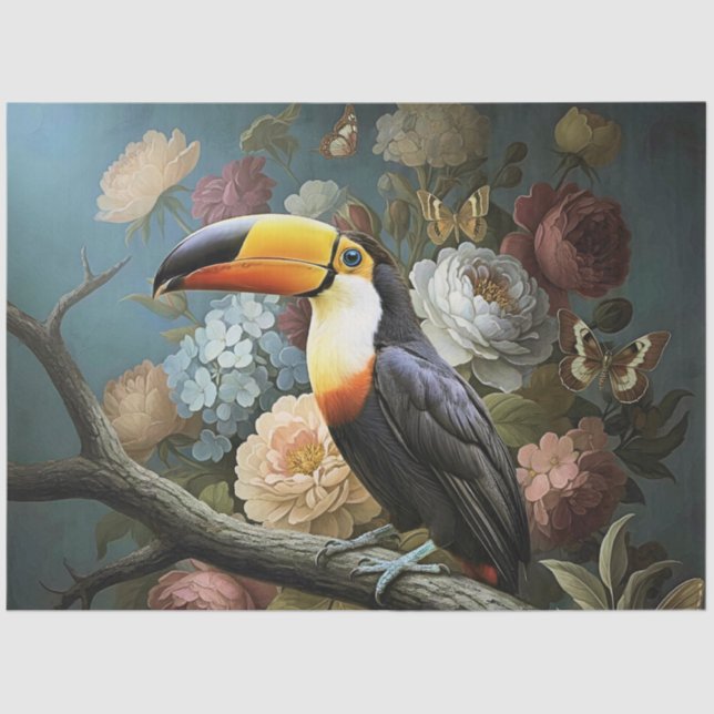 Papel De Seda Decoupage Nature Poetry Collection (Frente )