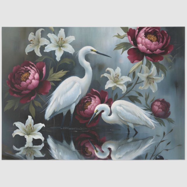 Papel De Seda Decoupage Nature Poetry Collection (Frente )