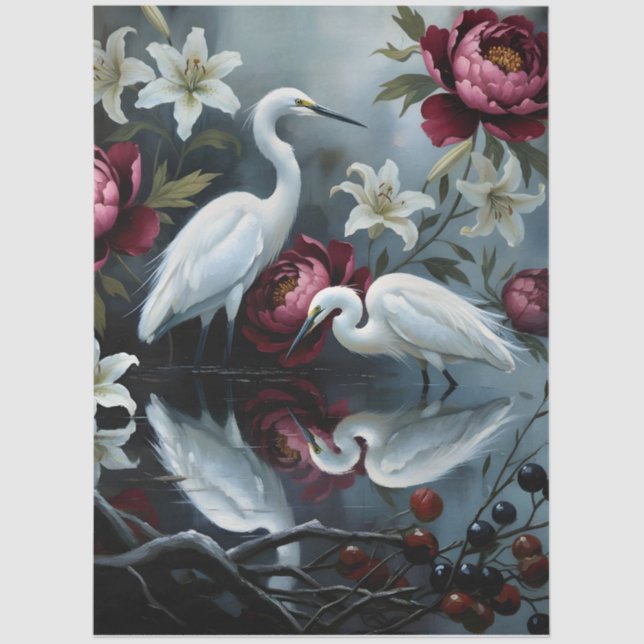 Papel De Seda Decoupage Nature Poetry Collection (Frente )