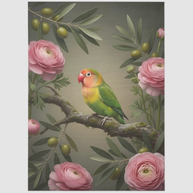 Papel De Seda Decoupage Nature Poetry Collection (Frente )