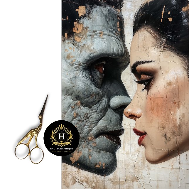 Papel de Seda Decoupage Noiva de Frankenstein (Criador carregado)