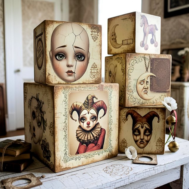 Papel De Seda Decoupage Paper Melancholic Clown  (Criador carregado)