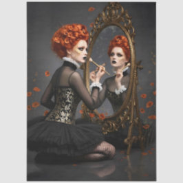 Papel De Seda Decoupage Poetic Gothic Motifs