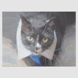 Papel De Seda Decoupage Preta E Branca