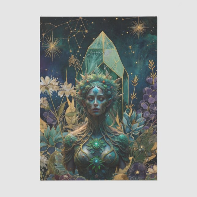 Papel De Seda Decoupage Rainha do Fantástico Bosque dos Sonhos E (Frente )