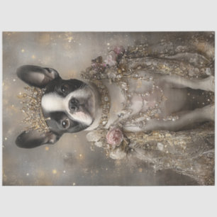 Papel De Seda Decoupage Royal French Buldog