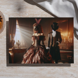 Papel De Seda Decoupage Steampunk Fantasia Vitoriana Máscara 