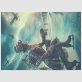 Papel De Seda Decoupage Steampunk Fantasy Winter Messenger