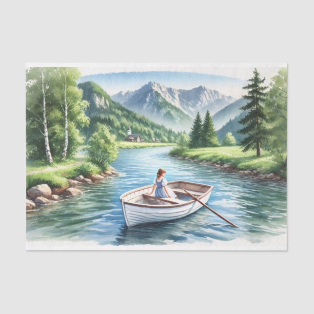 Papel De Seda decoupage tissue paper  (Frente )