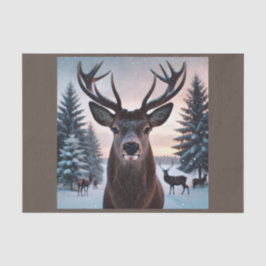 Papel De Seda decoupage tissue paper met hert