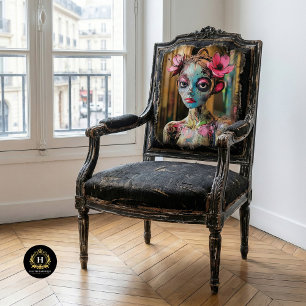 Papel De Seda Decoupage Única de Gárgula Gótica Caprichosa 