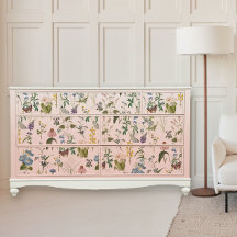 Decoupage Vertical do Prado Floral de primavera Wi