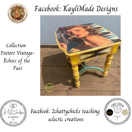 Papel De Seda Decoupage Vintage Poster Girl Cigarette & Pistol