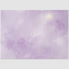 Papel De Seda Decoupage Watercolor Fundo Sonho Lilac