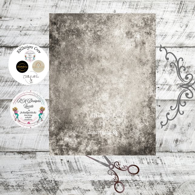 Papel De Seda Decoupage Weathered Antique Mirror Faux Finish (Criador carregado)