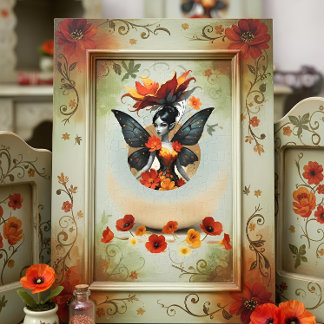 Papel De Seda Decoupage Whimsical Flower Fairy 