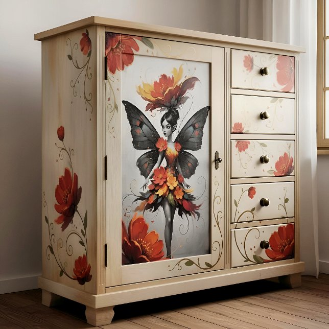 Papel De Seda Decoupage Whimsical Flower Fairy (Criador carregado)