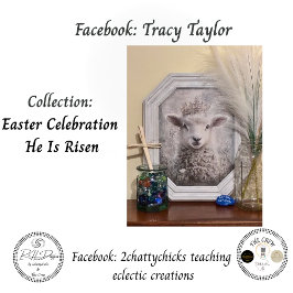 Papel De Seda Decoupage White Lamb Easter Sunday Ornate Crown